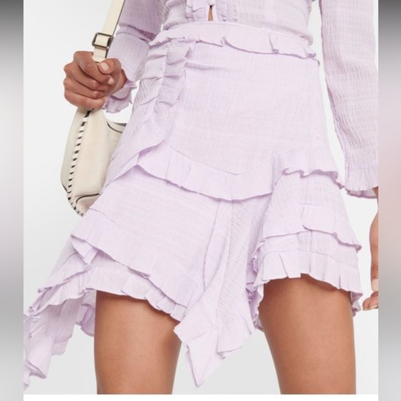 Isabel Marant Geneva Skirt in Lilac FR36 $790 - Picture 1 of 7